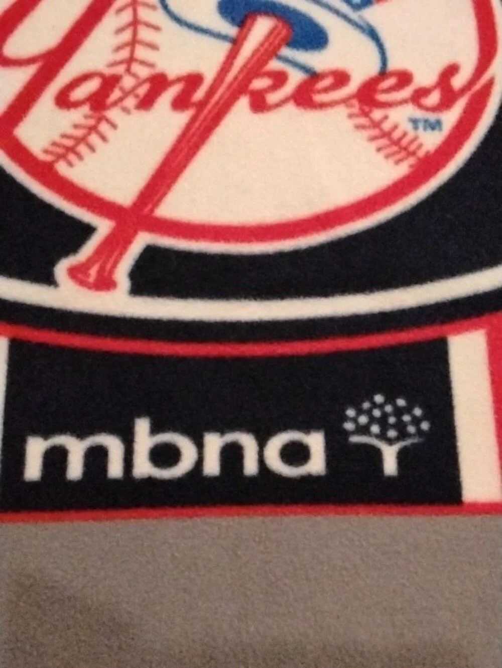Gray Logo Throw Blanket